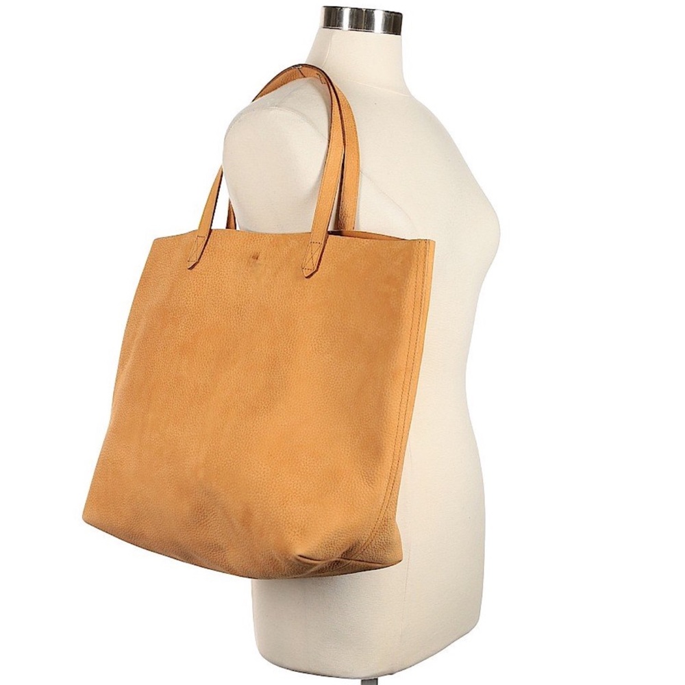 Madewell Transport Tote Nubuck Leather Bag